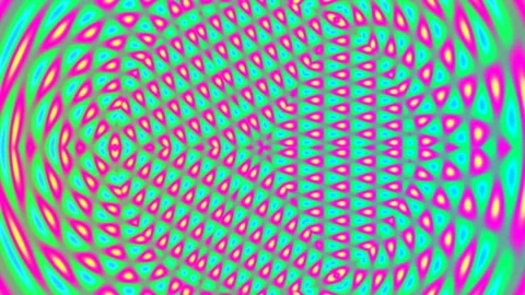 Psychedelic vibrant digital energy pattern background loop for futuristic v.. Stock Footage 339496363