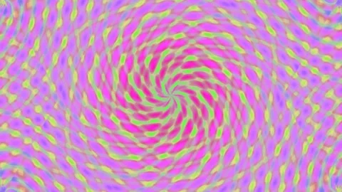 Psychedelic vibrant liquid swirl vortex background loop animation for moder.. Stock Footage 336882878