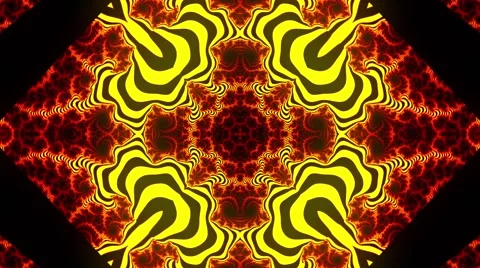 Psychedelic Visual Art Loops for Clubs or Festivals 01 Stock Footage 49762352