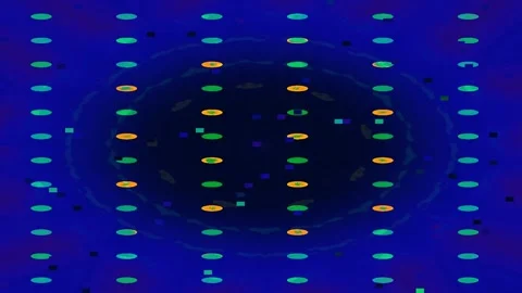 Psychedelic VJ Glitch 4K — Digital Distortion Background Loop Stock Footage 329811214