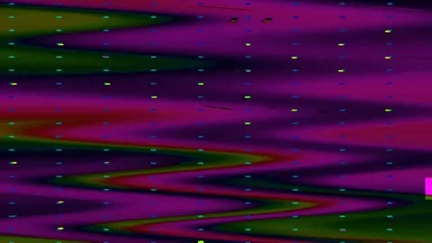 Psychedelic VJ Glitch 4K — Digital Distortion Background Loop Stock Footage 329829521