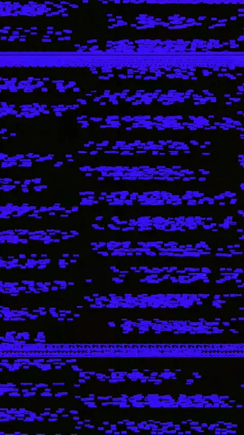 Psychedelic VJ Glitch 4K Vertical — Digital Distortion Loop Stock Footage 329678414