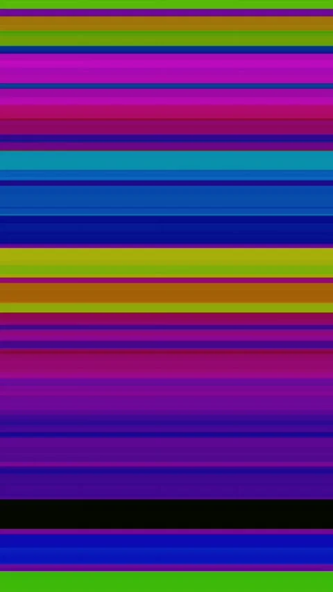 Psychedelic VJ Glitch 4K Vertical — Digital Distortion Loop Stock Footage 329801521
