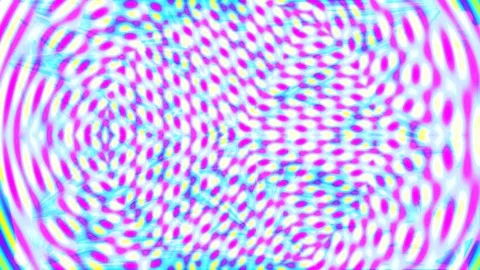 Psychedelic vortex background: Abstract colorful swirl animation loop Stock Footage 336507975
