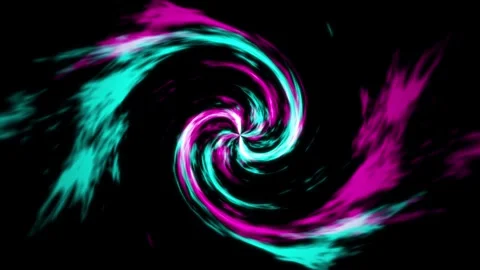 Psychedelic Vortex. Glowing Swirl Motion Background Vídeos de archivo 310551463