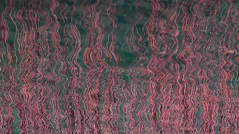 Psychedelic Water Reflection Stock Footage 169338646