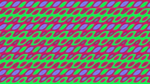 Psychedelic Wave Pattern Background: Abstract Vibrant Flow Texture for Digi.. Stock Footage 341055427