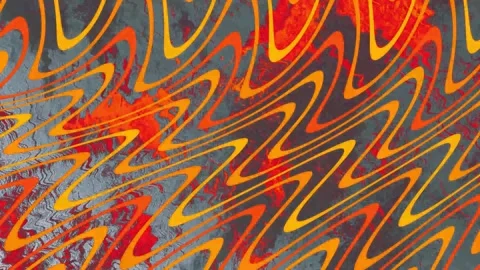 A psychedelic waveform waves contrast colorful motion pulse physics hypotheses Video stock 259863546