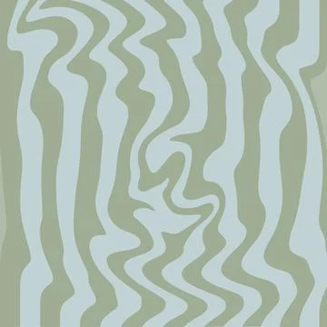 Psychedelic wavy groovy retro background Illustrazione stock
