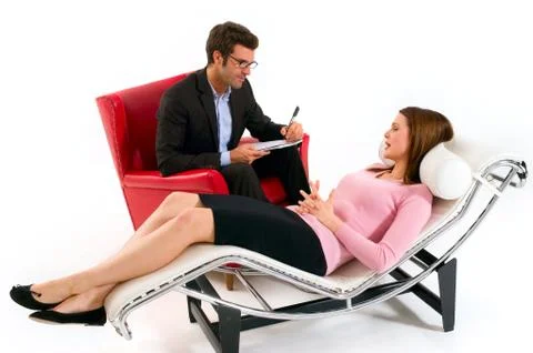 Psychiatrist session Stock Photos