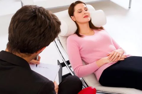 Psychiatrist session Stock Photos