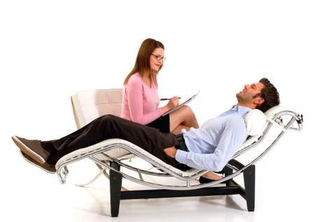 Psychiatrist session Stock Photos