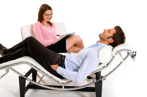 Psychiatrist session Stock Photos