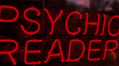 Psychic reader sign Vidéo 67103949