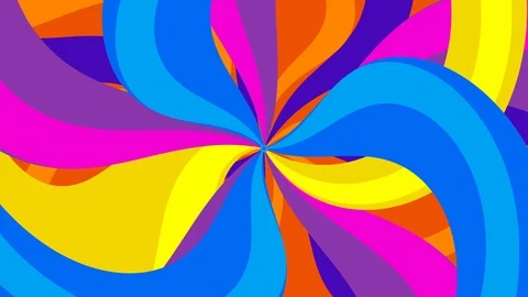 Psycho Candy - 4k Colorful Psychedelic Video Background Loop Видео 87532452