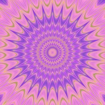 Psycho floral pattern generated texture Stock Illustration