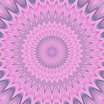 Psycho floral pattern generated texture Stock Illustration