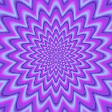 Psycho floral pattern generated texture Stock Illustration