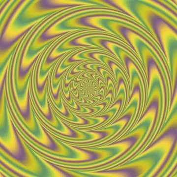 Psycho floral pattern generated texture Stock Illustration