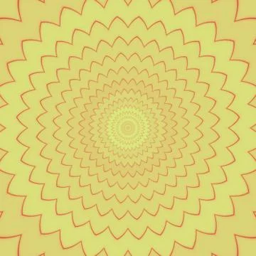 Psycho floral pattern generated texture Stock Illustration