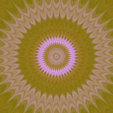 Psycho floral pattern generated texture Stock Illustration