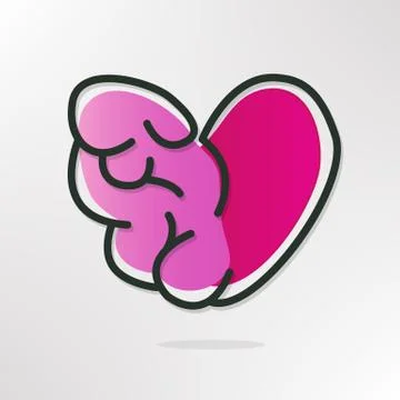 Psycho icon Stock Illustration