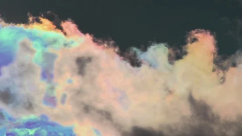 Psycho radioactive chaos clouds Video stock 74093934