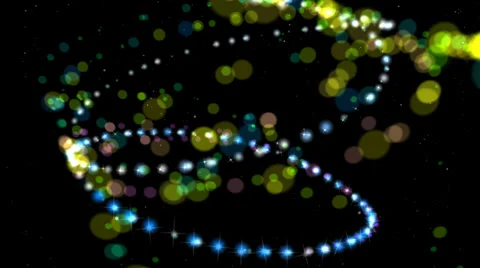 Psycho Space Effect:  Looping Stock Footage 33372393