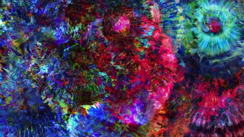 Psychodelics Background Видео 226097791