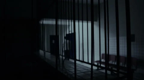 Psychological prison of depression 库存影片 40494063