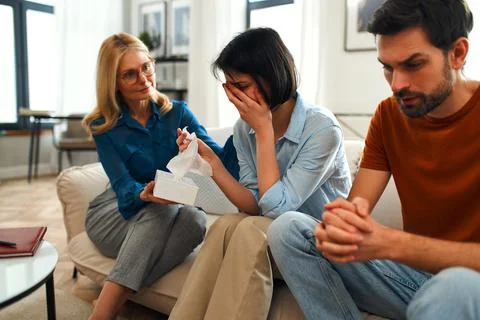At the psychologist Stock Photos