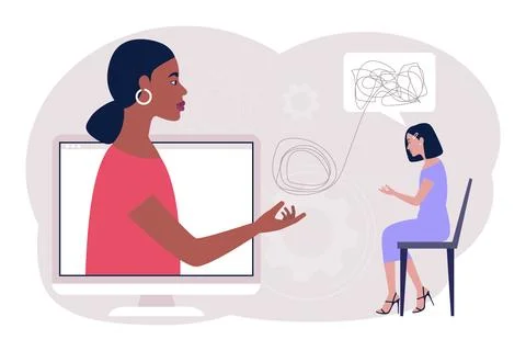 Psychology concept Stock Illustration
