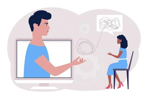 Psychology concept Stock Illustration