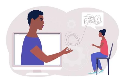 Psychology concept Stock Illustration