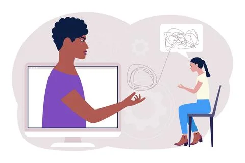 Psychology concept Stock Illustration