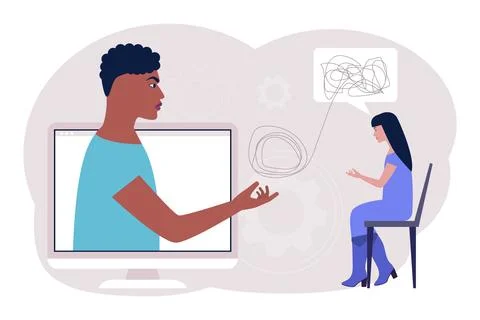 Psychology concept Stock Illustration