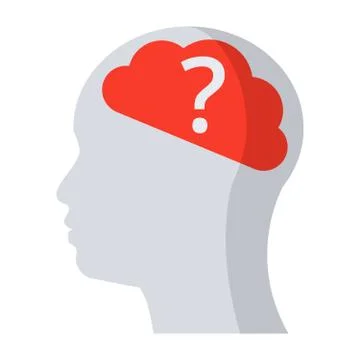 Psychology Vector Icon Stock Illustration