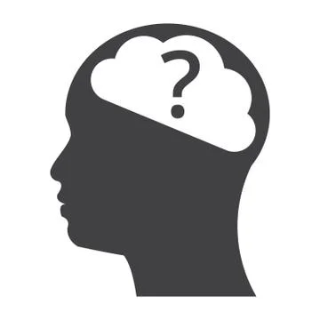 Psychology Vector Icon Stock Illustration