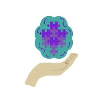 Psychology vector icon Stock Illustration