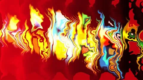 Psychotic Jagged Effect Stock Footage 11340408