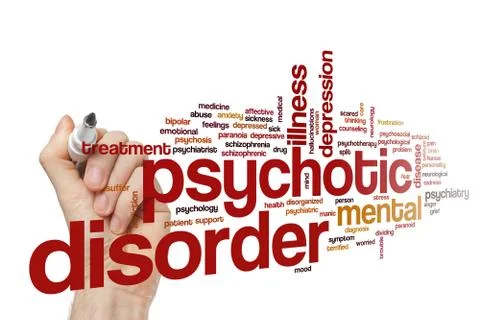 Psychoticdisorder Stockillustratie