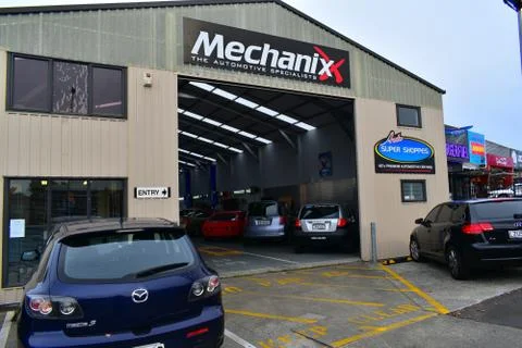 Pt Chevalier shops Stock Photos