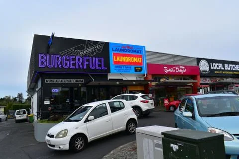 Pt Chevalier shops Stock Photos