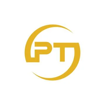 Pt logo e2 brand, symbol, design, graphic, minimalist.logo Stock Illustration