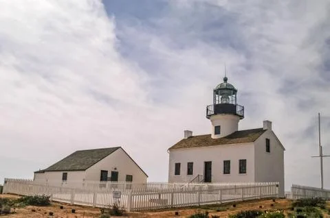 Pt Loma Lighthouse Foto stock