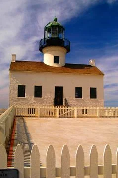 Pt Loma Lighthouse Stock Photos