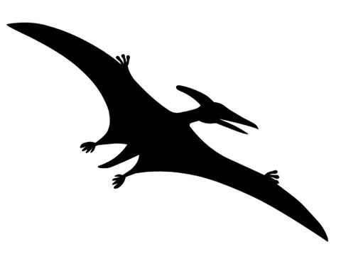 Pterodactyl Dinosaur Stock Illustration