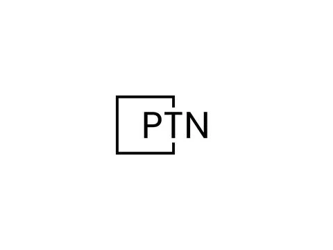 PTN letter initial logo design vector illustration Stock Illustration