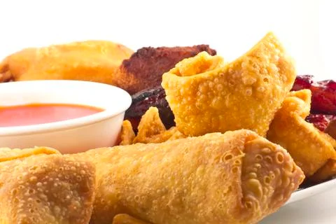Pu pu platter Stock Photos