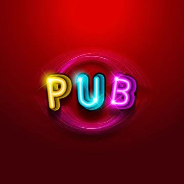 Pub announcement poster Stock Illustration